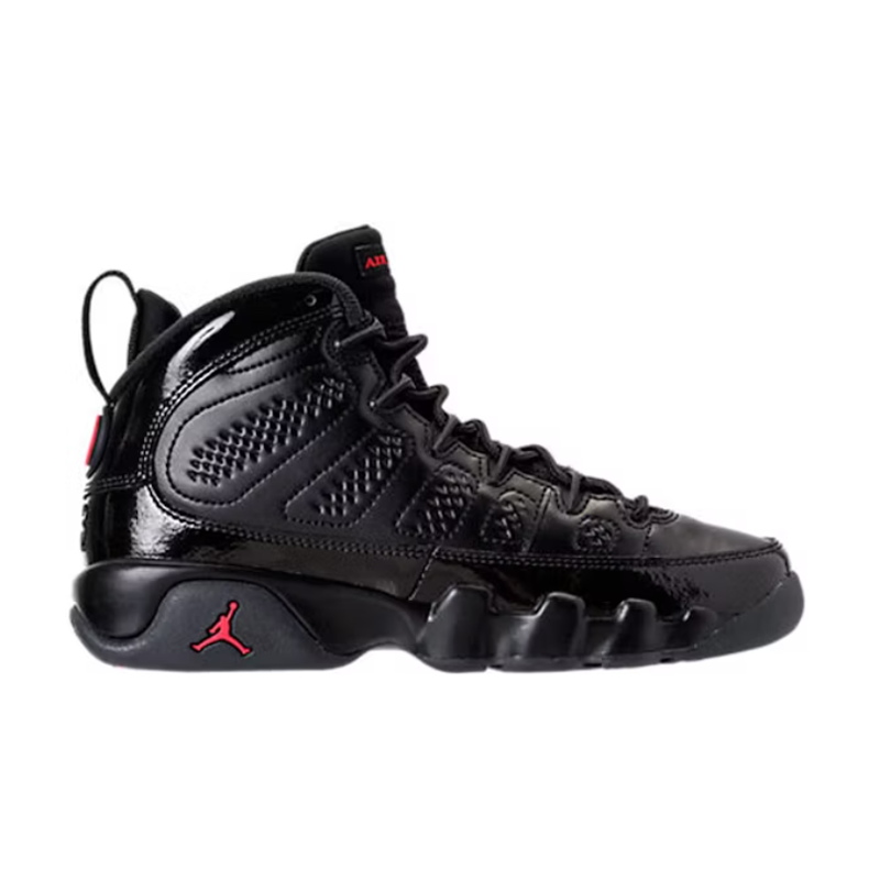 Jordan 9 Retro 'Bred Patent Sneaker Style 302359-014