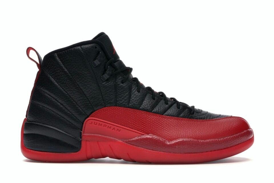 Air Jordan 12 Retro Flu Game (2016) - 130690-002 - Black/Varsity Red