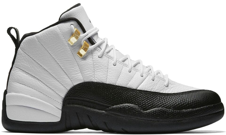 Jordan 12 Retro Taxi (2018) Trainers - White/Black/Red - 130690-125