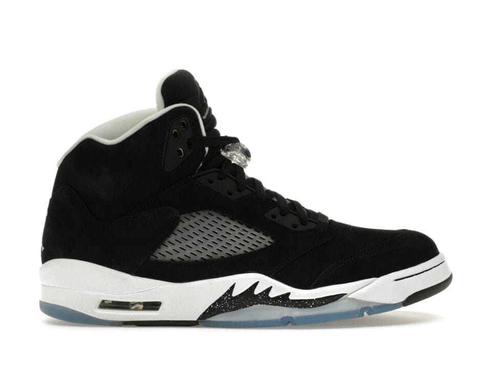 Air Jordan 5 Retro Oreo (2013) - Black/White Suede Sneakers (136027-035 Release)