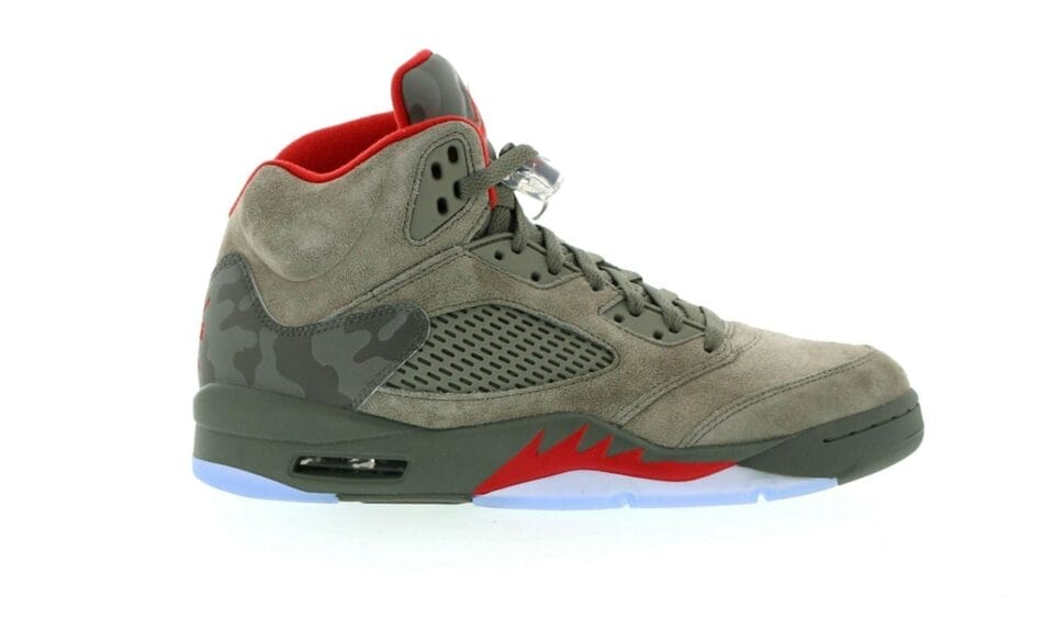 Air Jordan 5 Retro P51 Camo Shoes | 136027-051