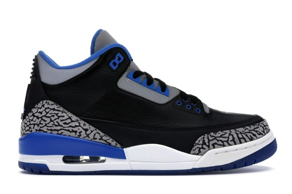 Air Jordan 3 Retro Sport Blue - Men's Lifestyle Sneakers (136064-007 Release)