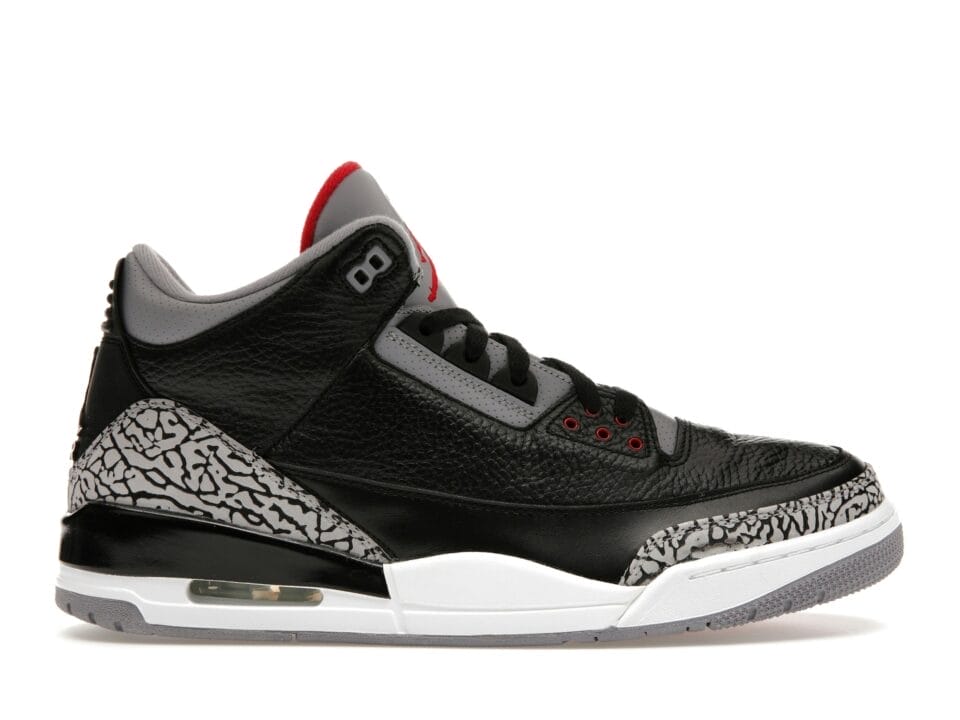 Air Jordan 3 Retro Black Cement (2011) - Men's Lifestyle Sneakers | Style Code 136064-010