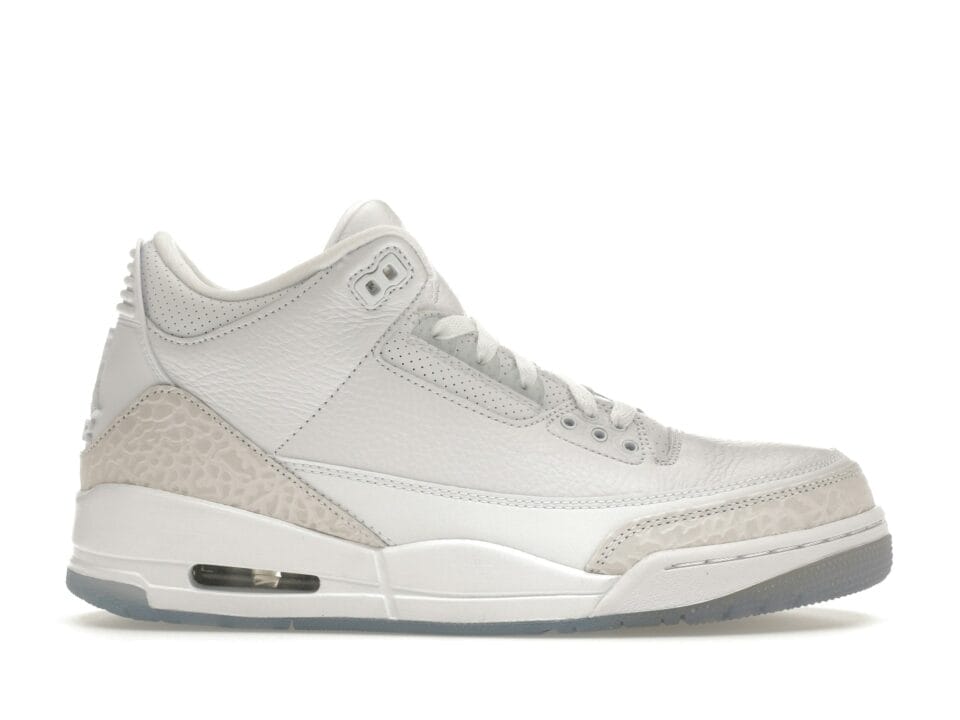 Jordan 3 Retro Pure White (2018) - 136064-111