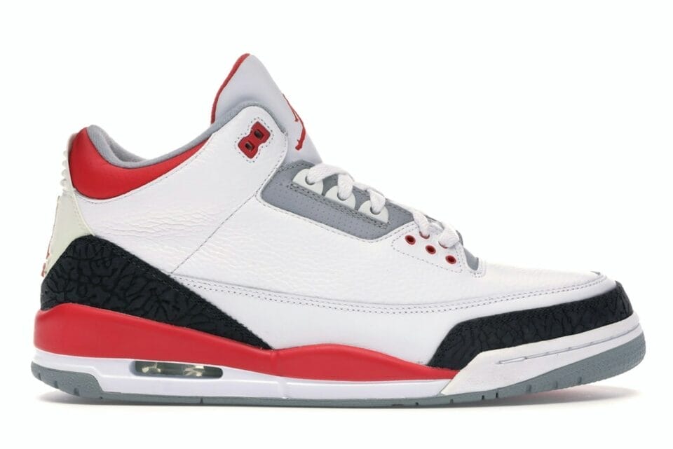 Air Jordan 3 Retro Fire Red (2007) - Men's Lifestyle Sneaker - Style 136064-161