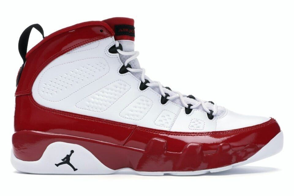Air Jordan 9 Retro Gym Red Sneakers - 302370-160