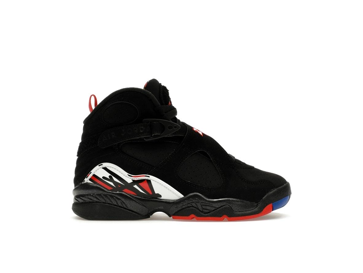 Jordan 8 Retro Playoffs (2023) GS Black True Red White Sneaker Style 305368-062