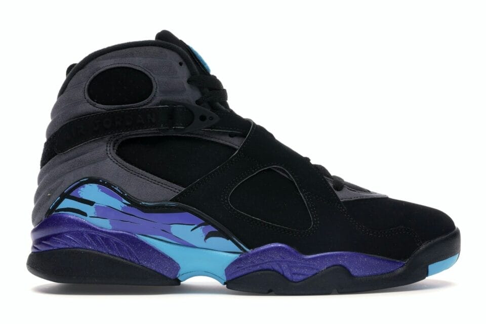 Air Jordan 8 Retro 'Aqua' 2015 Sneaker Style 305381-025