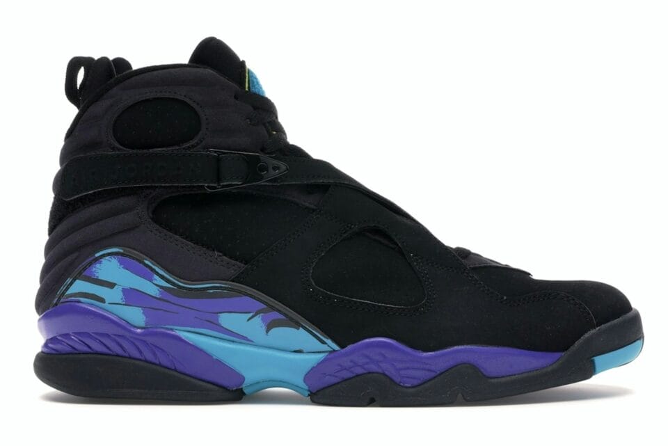 Air Jordan 8 Retro Aqua (2007) Sneaker Style 305381-041