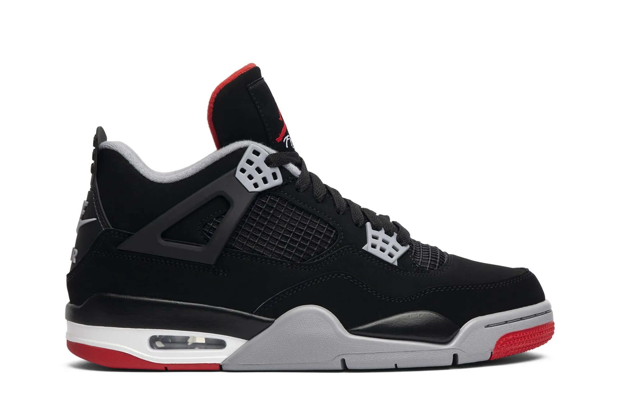 Air Jordan 4 Retro OG 'Bred' 2019 Sneaker Style 308497-060