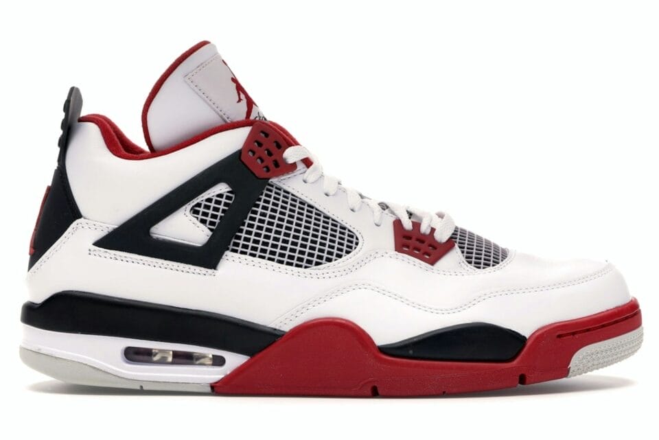 Air Jordan 4 Retro Fire Red (2012) Sneaker Style 308497-110
