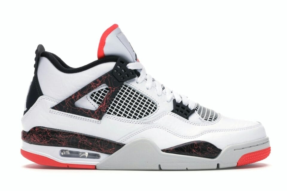 Jordan 4 Retro Flight Nostalgia (308497-116) - White/Black/Bright Crimson