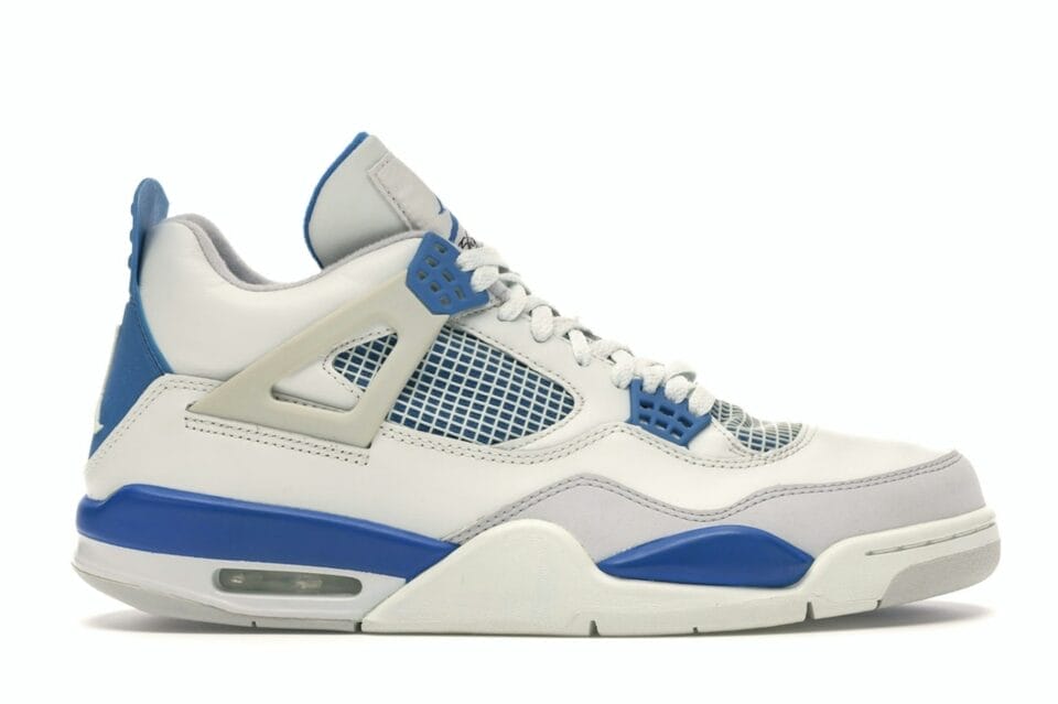 Air Jordan 4 Retro Military Blue (2006) - OG Retro Release Sneakers - 308497-141
