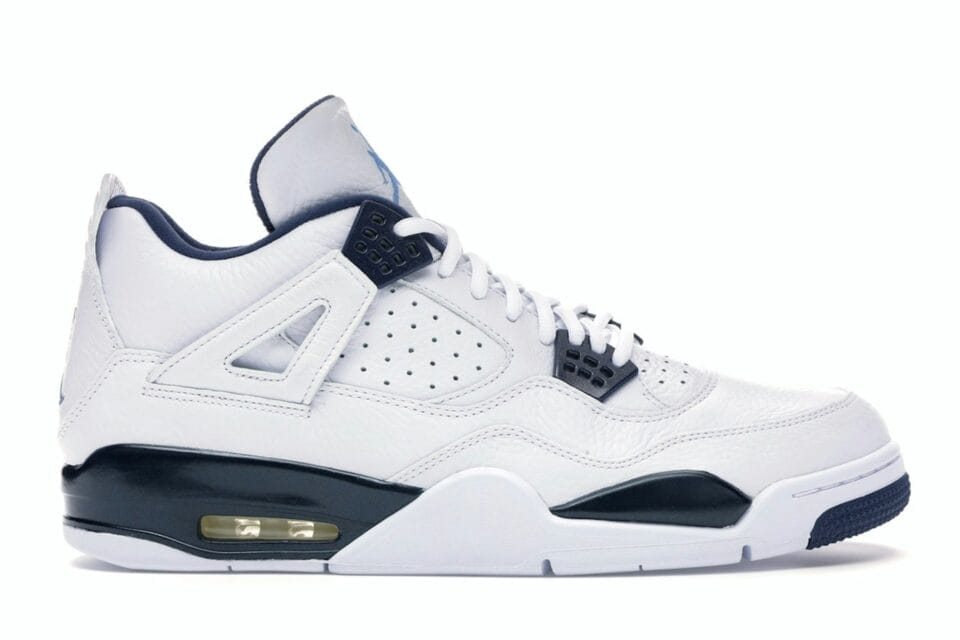 Air Jordan 4 Retro Columbia (2015) - 314254-107 - White/Legend Blue/Midnight Navy