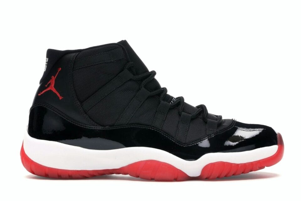 Air Jordan 11 Retro Playoffs (2012) - Black/Red Sneakers - 378037-010