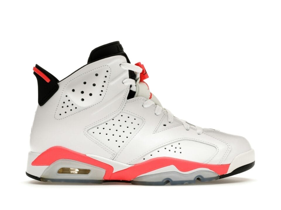 Air Jordan 6 Retro Infrared White (2014) Sneakers - 384664-123