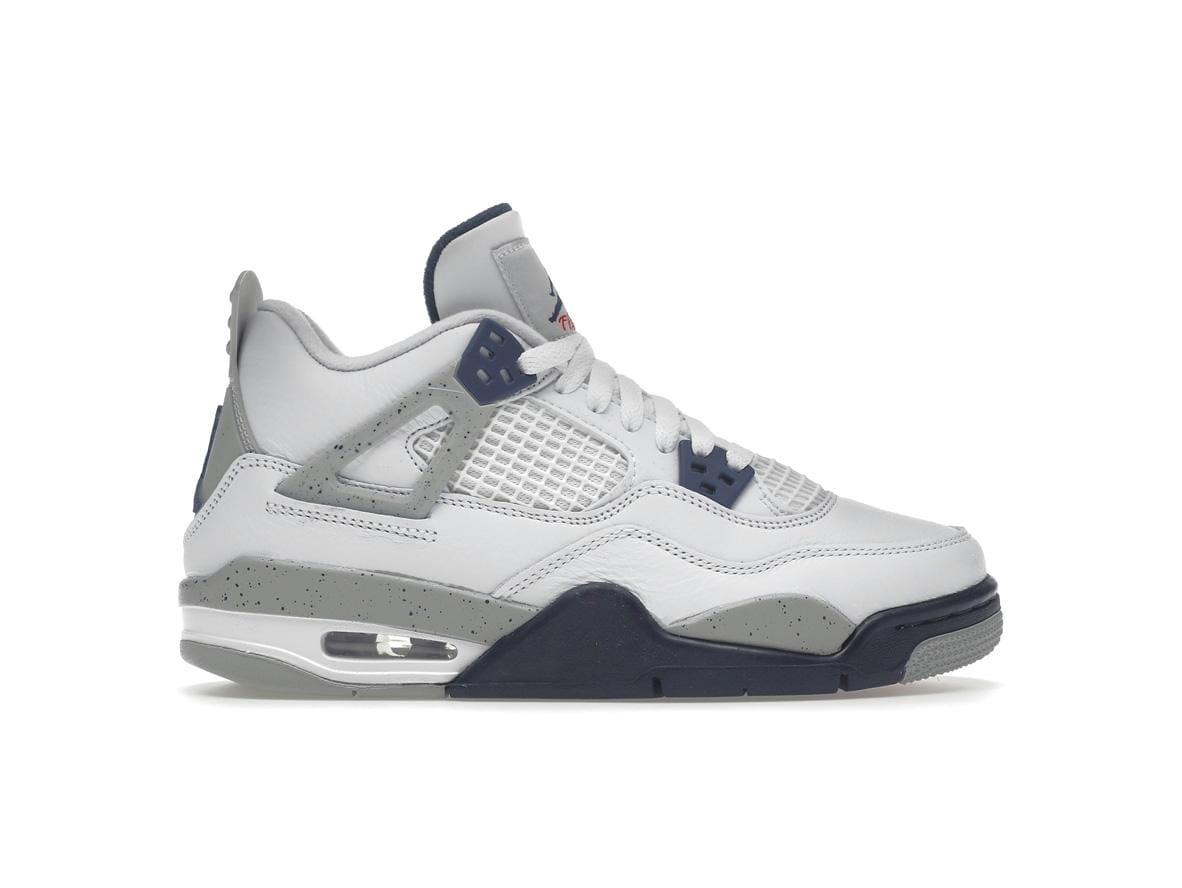 Air Jordan 4 Retro GS Midnight Navy (Grade-Schooler) Sneaker Style 408452-140