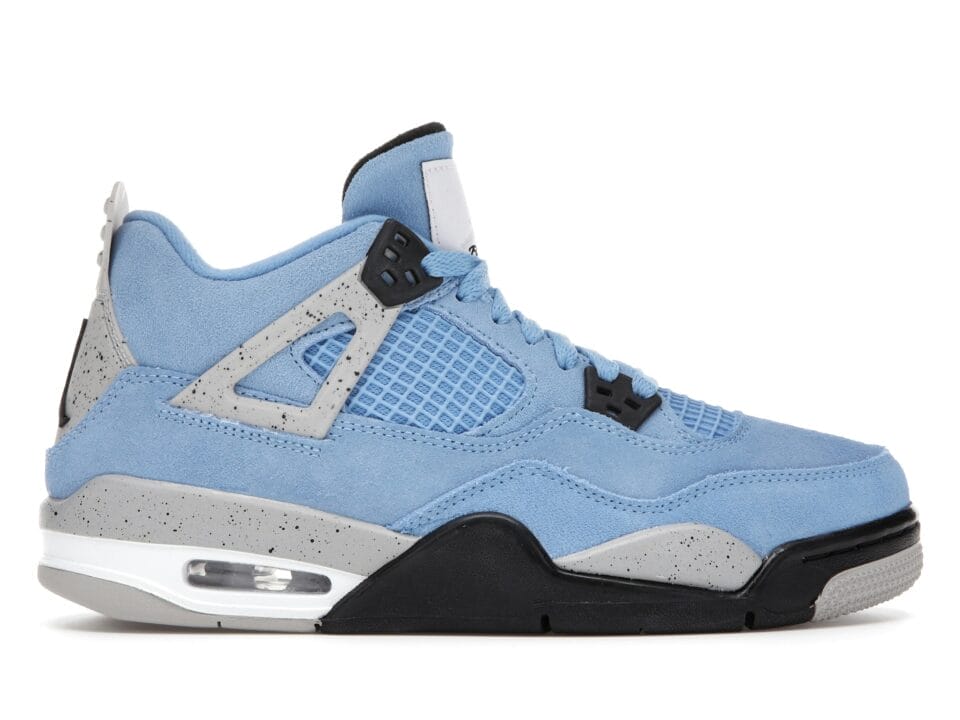 Air Jordan 4 Retro University Blue (GS) - 408452-400