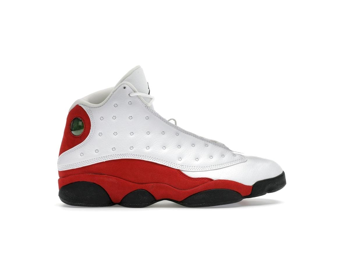 Jordan 13 Retro Cherry 2010 White Varsity Red Men's Sneakers (414571-101 Release)