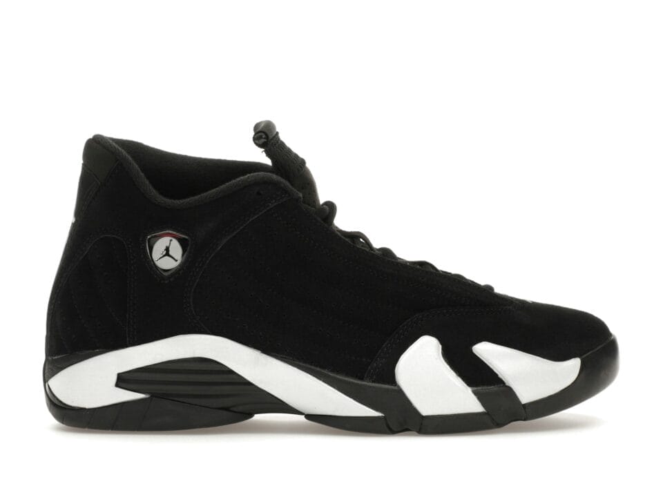 Jordan 14 Retro Black White - 487471-016 - Men's Lifestyle Sneakers