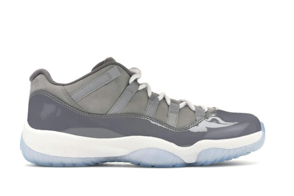 Air Jordan 11 Retro Low Cool Grey Sneaker Style 528895-003