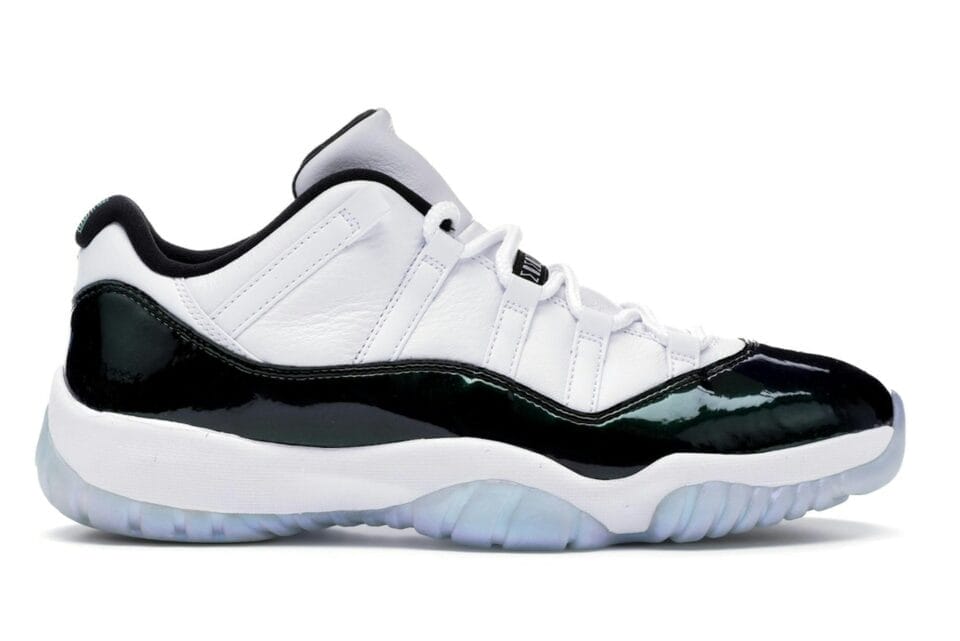 Air Jordan 11 Retro Low Iridescent Sneakers - 528895-145