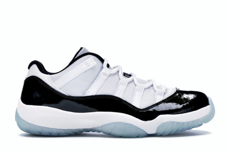 Air Jordan 11 Retro Low Concord - White/Concord/Black - Men's Lifestyle Sneaker - Style 528895-153