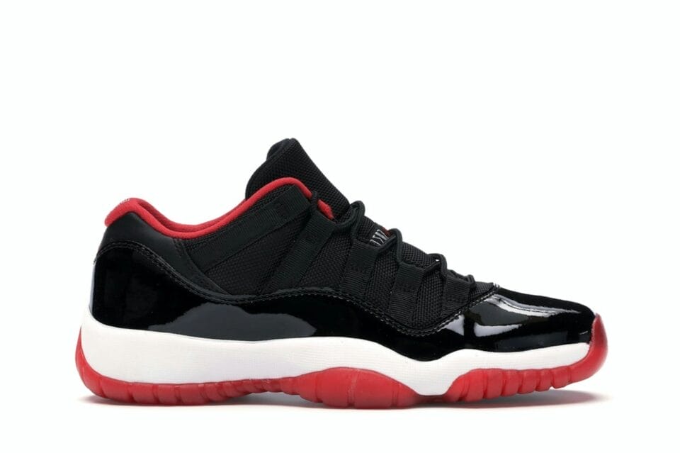 Air Jordan 11 Retro Low BG Bred (2015 edition) (Grade-School-Boy) Sneakers - 528896-012