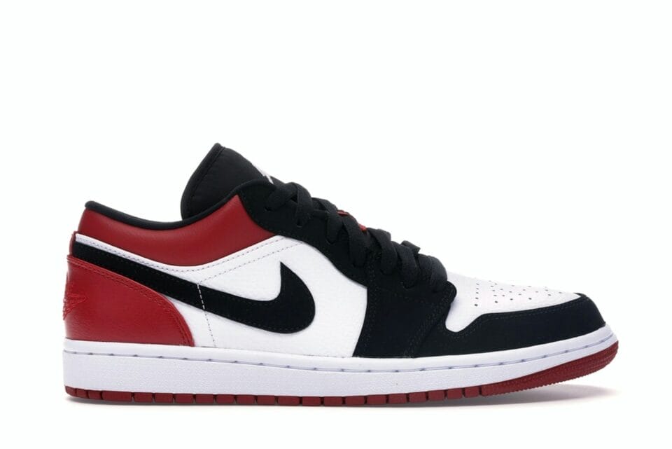 Jordan 1 Low Black Toe (2019) - 553558-116