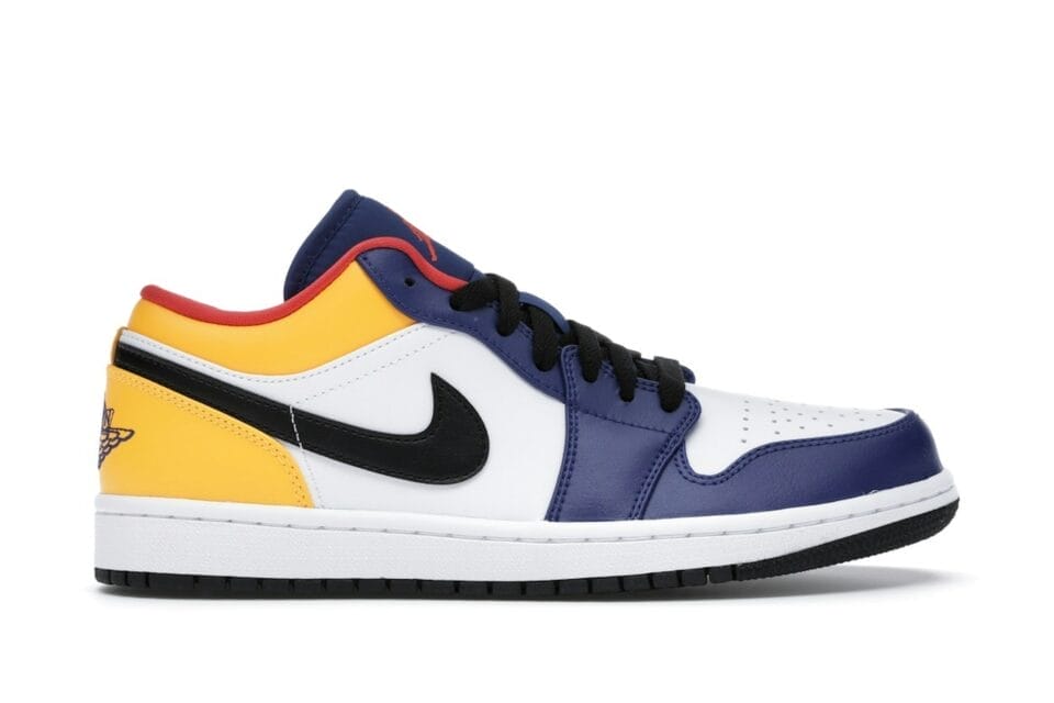 Air Jordan 1 Low Royal Yellow (553558-123)
