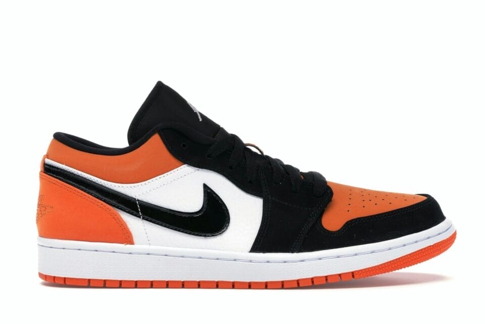 Air Jordan 1 Low Shattered Backboard Sneaker Style 553558-128