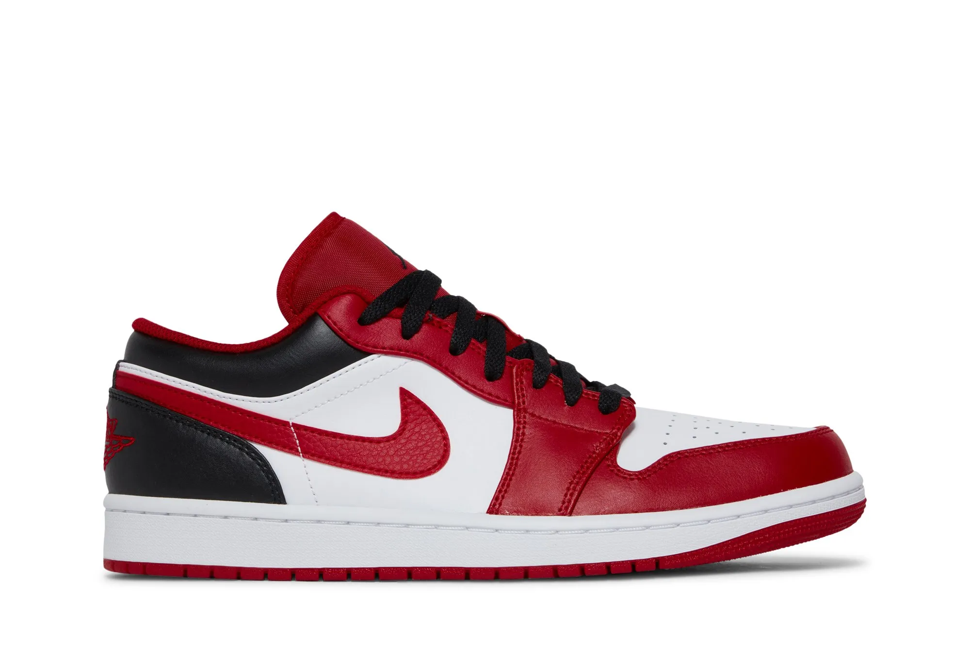Air Jordan 1 Low 'Reverse Black Toe' Sneaker Style 553558-163