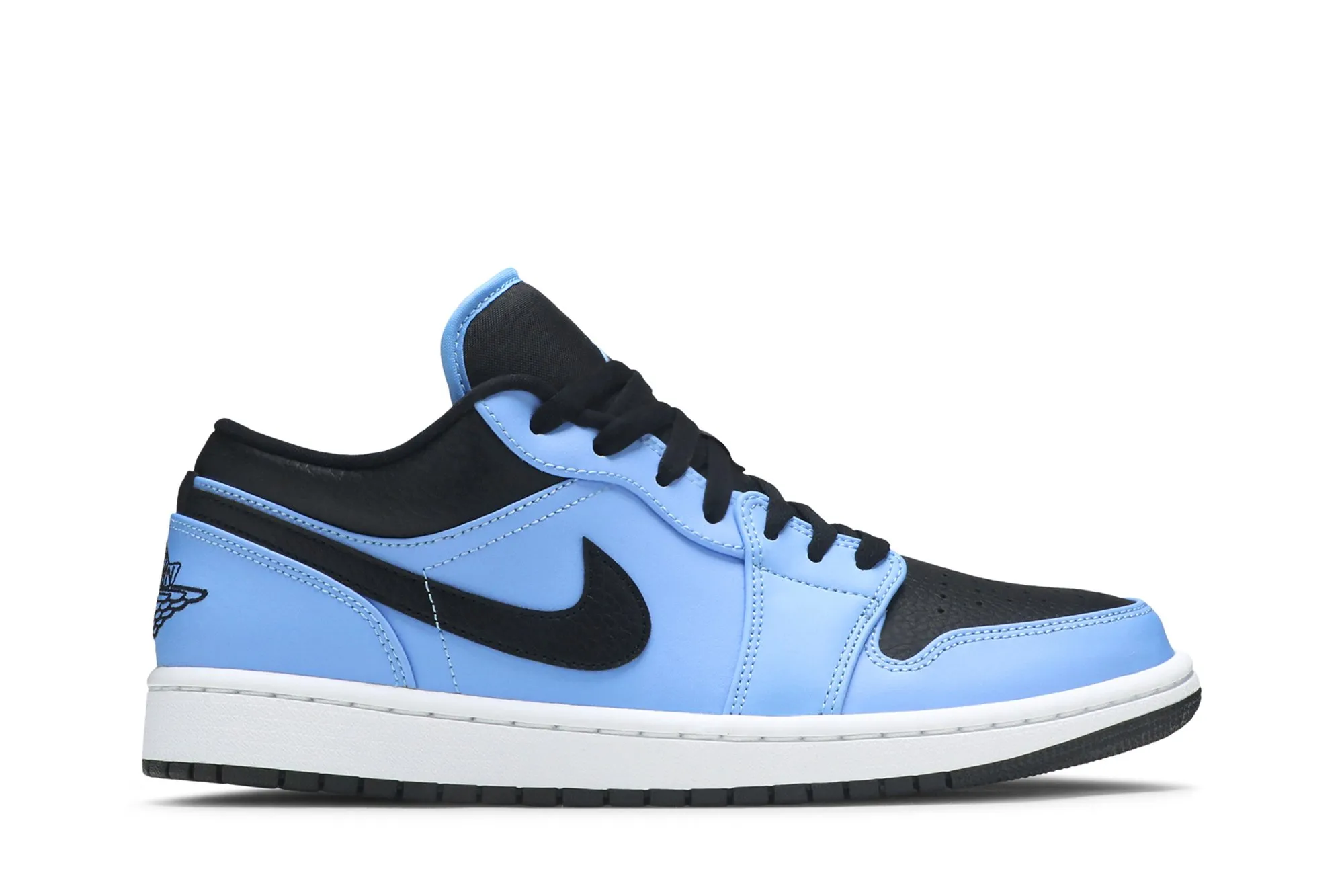 Air Jordan 1 Low 'University Blue Black' Shoes | 553558-403