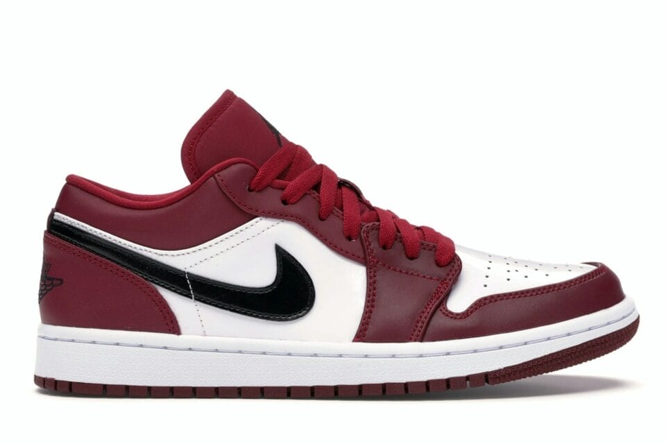 Jordan 1 Low Noble Red (553558-604) - Men's Lifestyle Sneakers