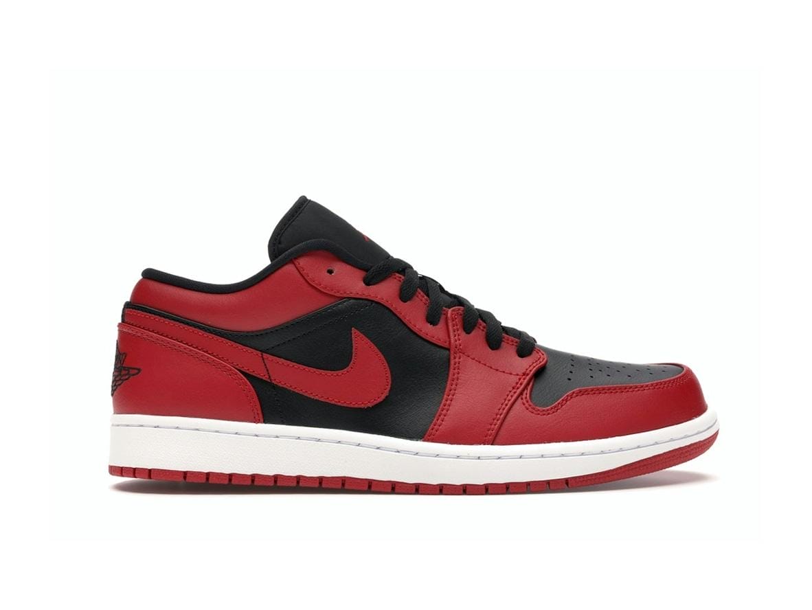 Jordan 1 Low Reverse Bred Sneakers (553558-606 Release)