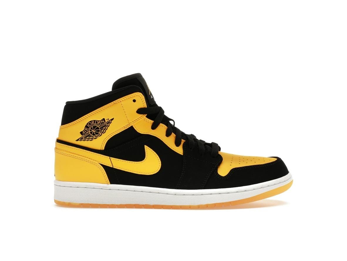 Air Jordan 1 Retro Mid New Love (2017) Black Varsity Maize White