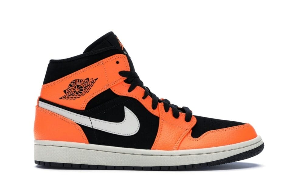Air Jordan 1 Mid Black Cone (554724-062)