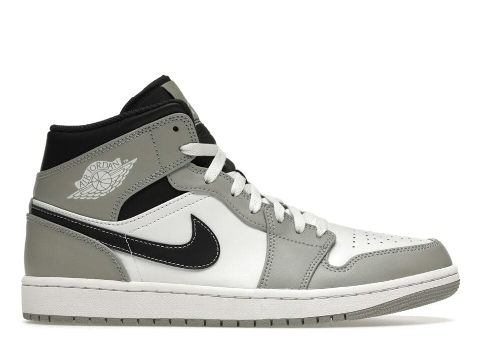 Jordan 1 Mid Light Smoke Grey Anthracite - 554724-078