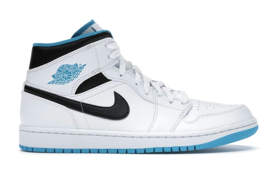 Jordan 1 Mid Laser Blue (554724-141) - Charlotte Hornets Inspired