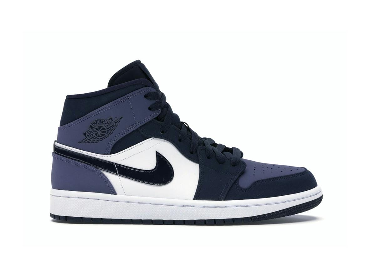 Jordan 1 Mid Obsidian Sanded Purple