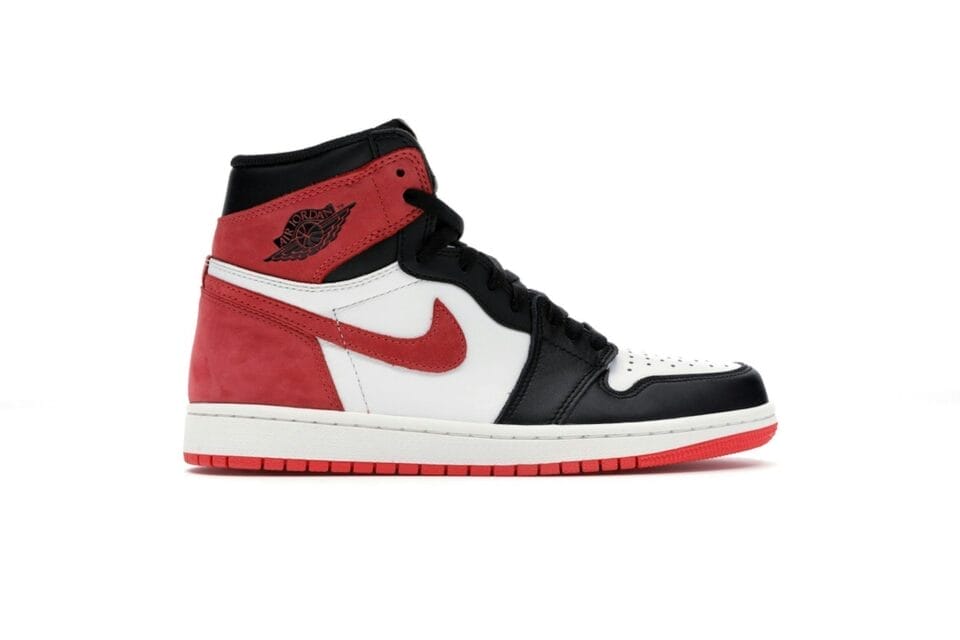 Air Jordan 1 Retro High OG Track Red (Best Hand in the Game Pack) Sneakers - 555088-112