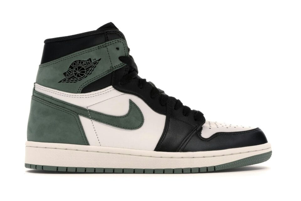 Air Jordan 1 Retro High OG Clay Green (Best Hand in the Game Pack) Sneakers - 555088-135