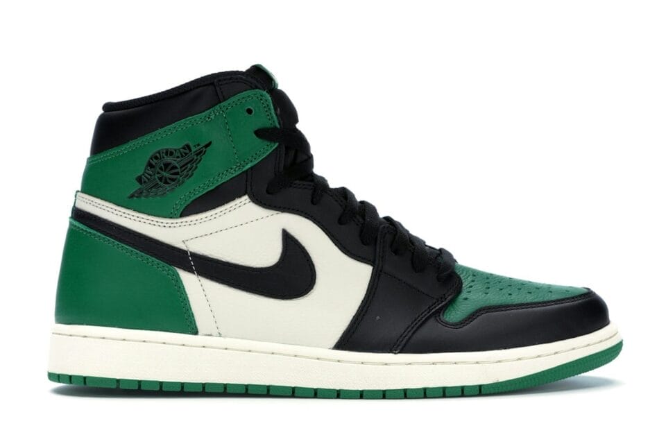 Air Jordan 1 Retro High OG Pine Green Sneaker Style 555088-302