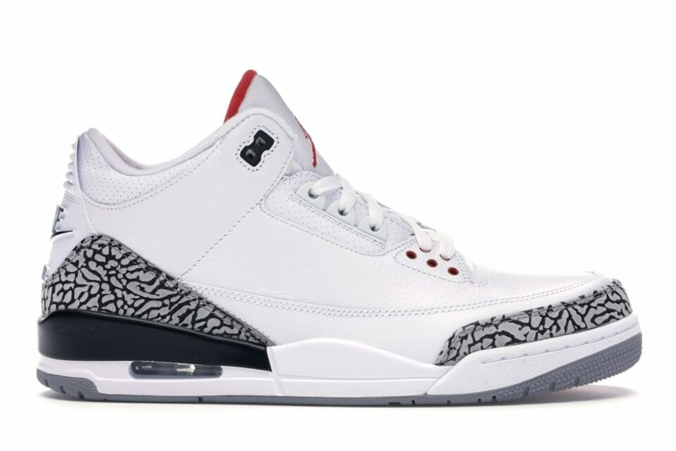 Air Jordan 3 Retro White Cement '88 Dunk Contest (2013) Sneakers - 580775-160