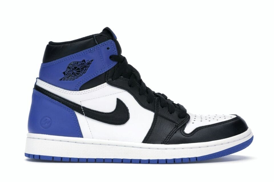 Jordan 1 Retro High Fragment (716371-040) - Black/Royal Blue/White