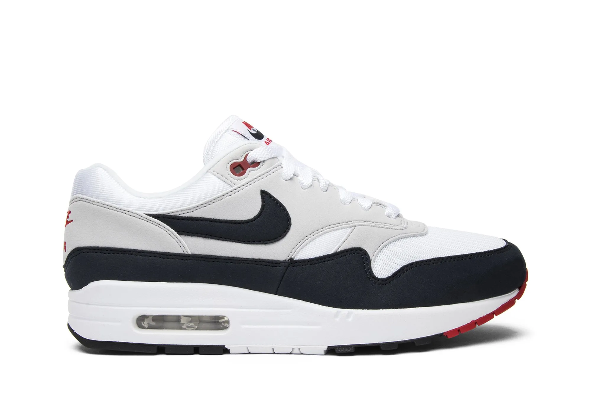 Air Max 1 OG Anniversary 'Obsidian' Sneaker Style 908375-104