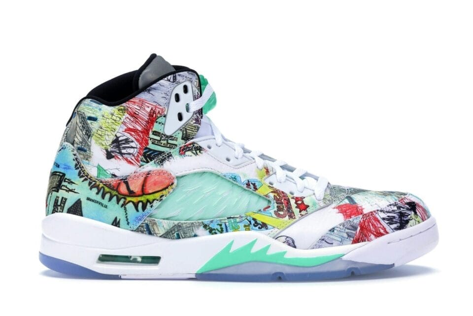 Air Jordan 5 Retro Wings Sneakers - AV2405-900