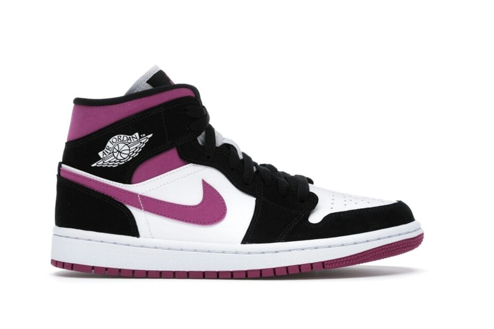 Air Jordan 1 Mid Magenta (Women's) - BQ6472-005