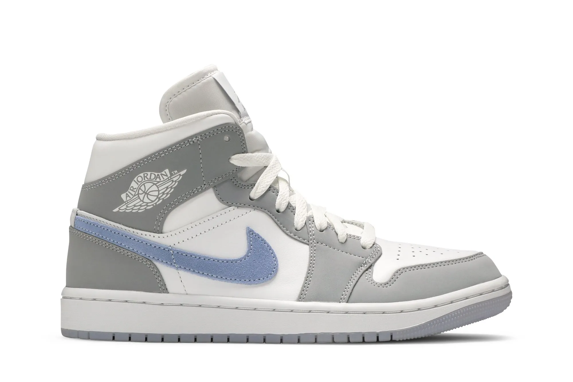 Air Jordan 1 Mid 'Wolf Grey Aluminum'