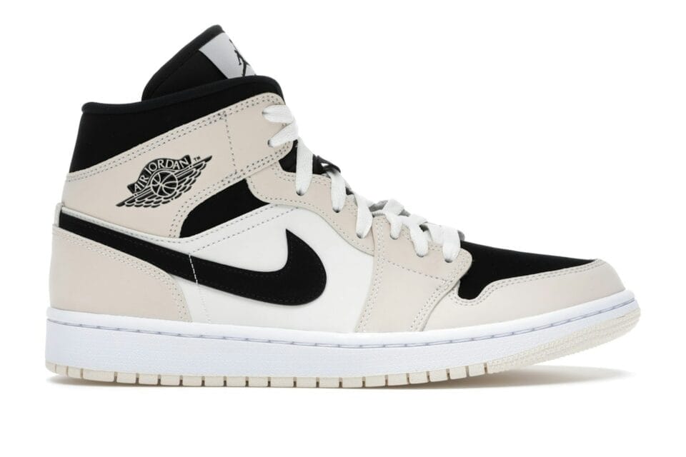 Jordan 1 Mid Barely Orange (Women's) - BQ6472-800